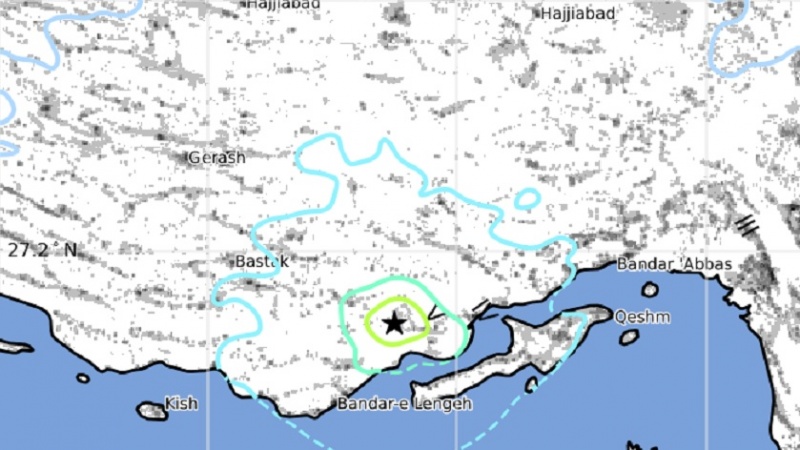 Iranpress: هزة أرضية بقوة 5.5 درجات تضرب محافظة هرمزغان جنوبي إيران