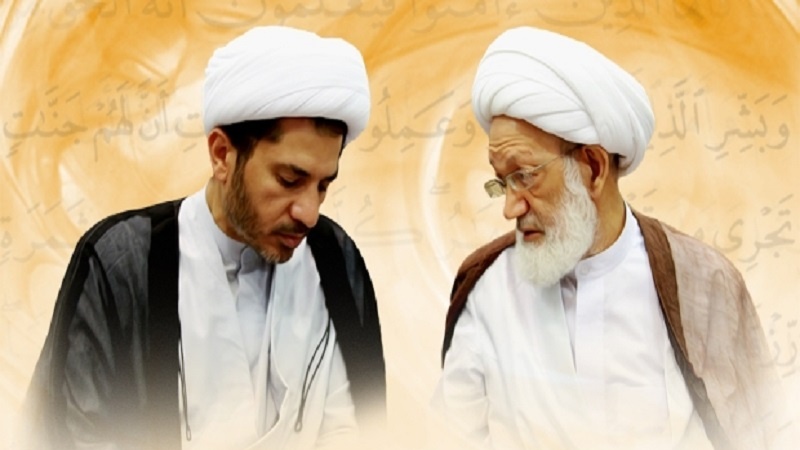 Iranpress: الشيخ علي سلمان يوجه رسالة إلى الشيخ عيسى قاسم 