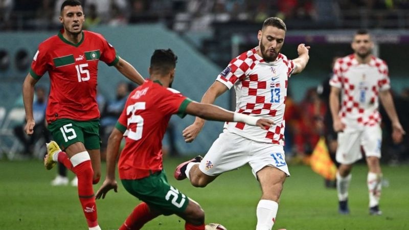 ایران برس: كرواتيا تخطف المركز الثالث من المغرب بهدفين مقابل هدف