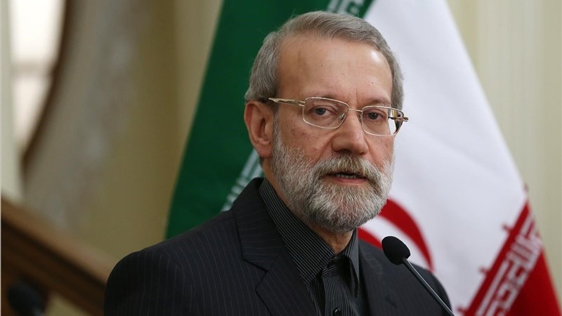 Iranpress: Larijani calls for collective action in meetings with Russian, Turkish counterparts in Antalia