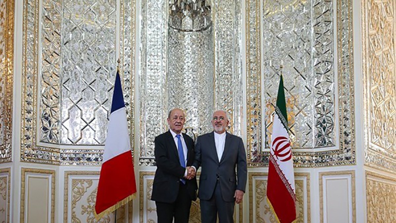 Iranpress: Photos:Iranian, French FMs Meet in Iran