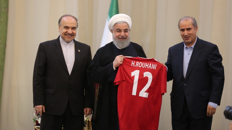Iranpress: President Rouhani thanks Iran