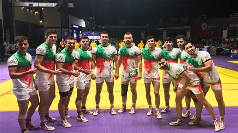 Iranpress: Asian Games 2018: Iran beat India convincingly at Kabaddi semi-final