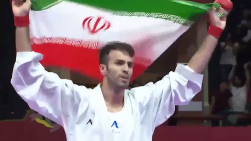 Iranpress: Asian Games 2018: Iran gains gold medal in karate 