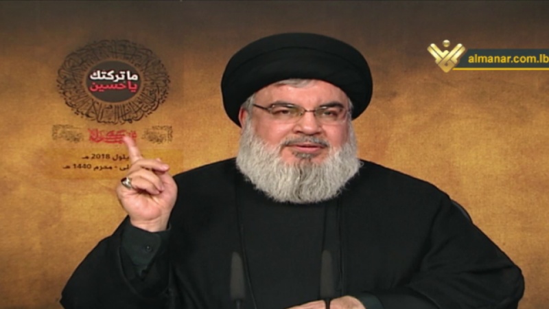 Iranpress: Nasrallah: Direct attendance of Imam Hussein mourning ceremonies, a manifestation of power