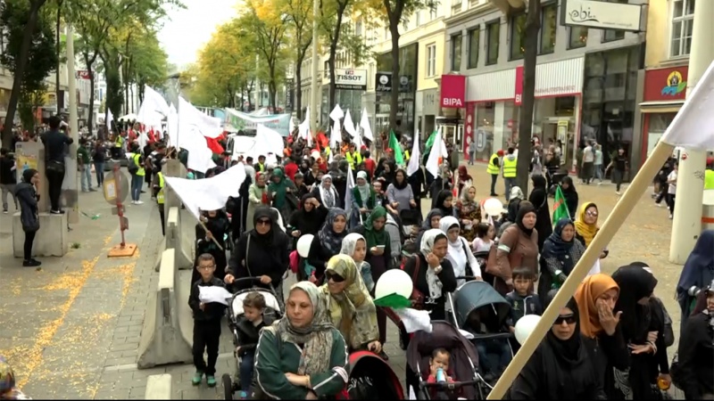 Iranpress: Martyrdom anniversary of Imam Hussein (AS) marked in Austria