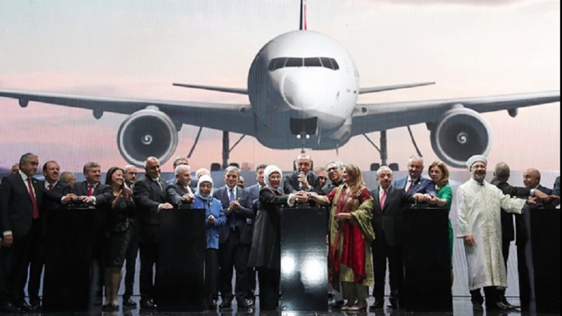 Iranpress: Erdogan inaugurates Istanbul Airport as 