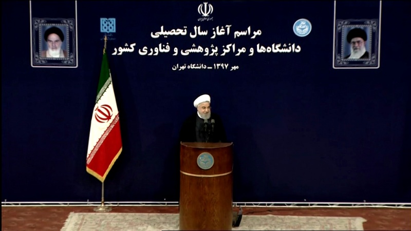 Iranpress: Rouhani: "From a political perspective, Iran has roundly defeated the United States"