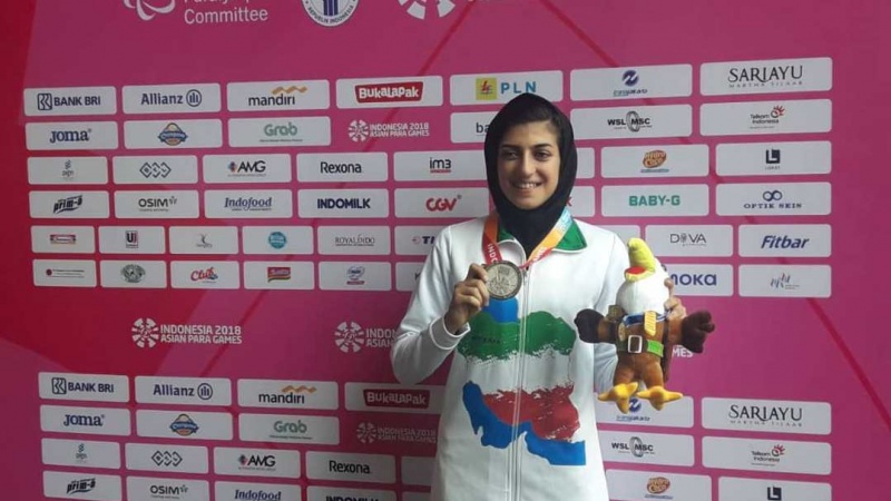Iranpress: Asia Para 2018 games: Iranian para-athletes shine winning gold, silver medals