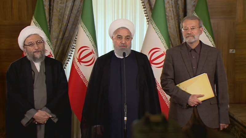 Iranpress: US targets Iranian people by imposing sanctions: Rouhani