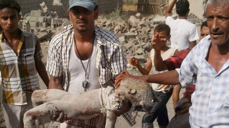Iranpress: Saudi warplanes massacre Yemeni civilians