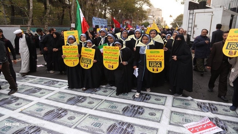 Iranpress: 4 November rally, Iran