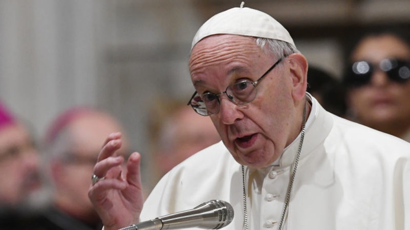 Iranpress: Pope calls clergy who abuse children 