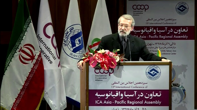 Iranpress: Larijani: Iran needs new models to create successful cooperatives