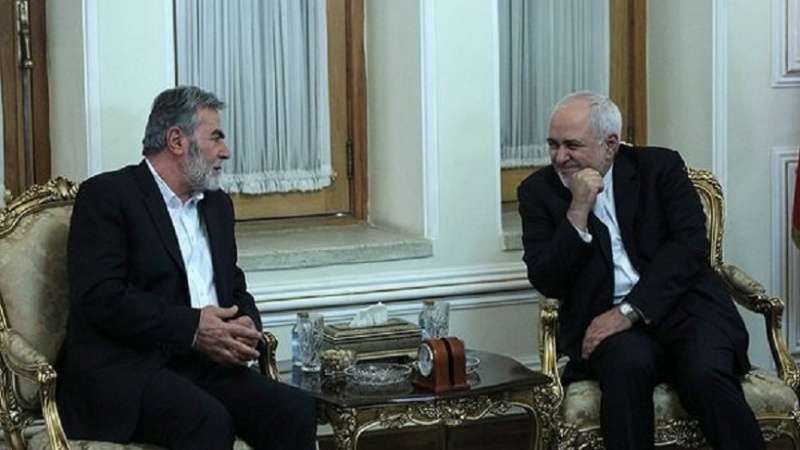 Iranpress: Iran stands by Palestinian people: Zarif 