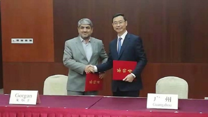 Iranpress: Gorgan, Guangzhou sign cooperation MoU