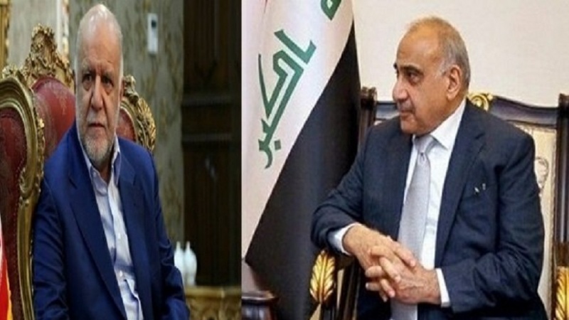 Iranpress: Iranian oil minister talks with Iraqi PM