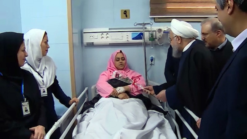 Iranpress: President Rouhani inaugurates biggest Health Sector Evolution Plan in Gorgan