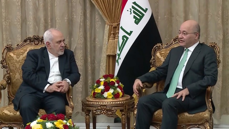 Iranpress: Zarif: Iran remains a supporter of Iraqi nation