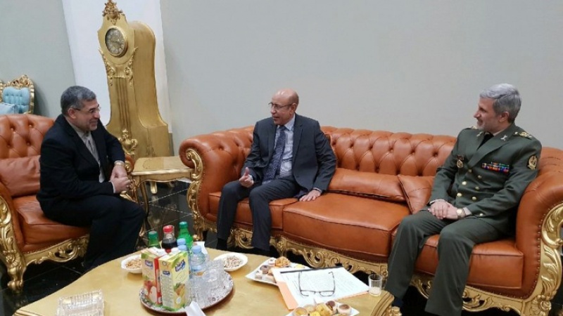 Iranpress: Iranian defense minister talks with Mauritanian President