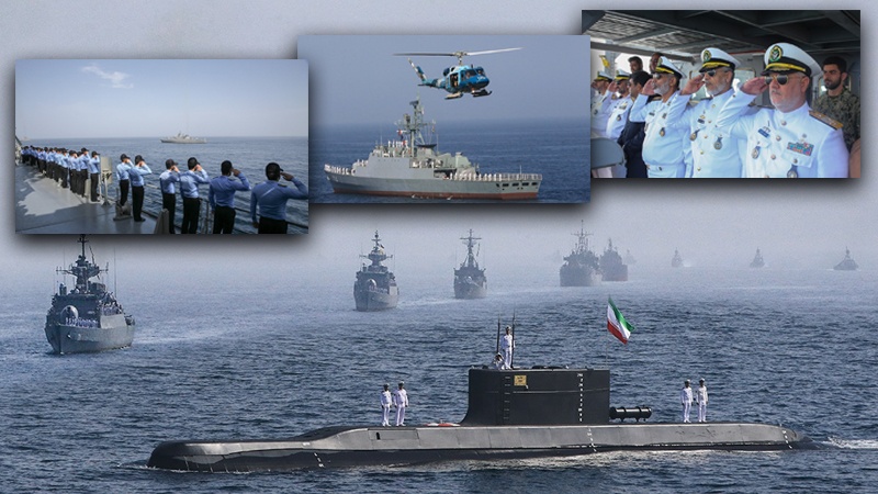 Iranpress: Massive Naval Military Exercise 