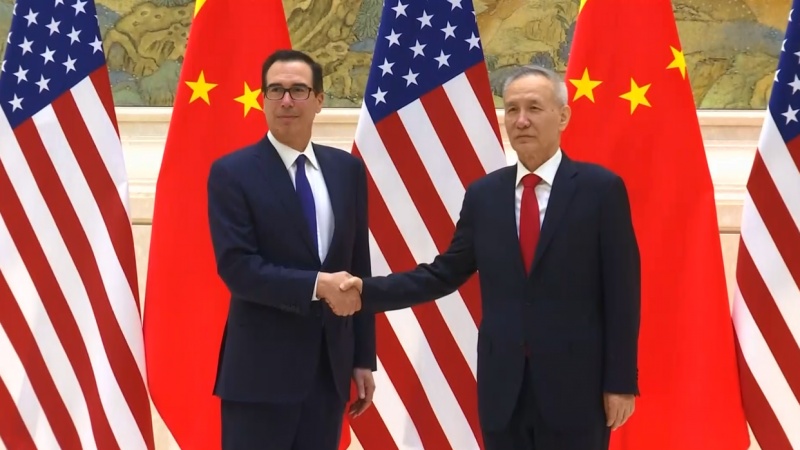 Iranpress: US-China trade talks underway in Beijing