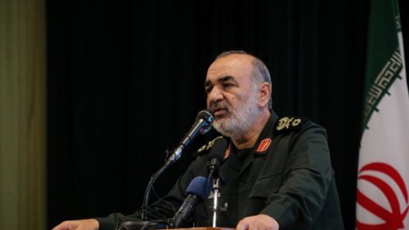 Iranpress: Top IRGC Commander: Dispatch of carrier strike group to Middle East, psychological warfare 