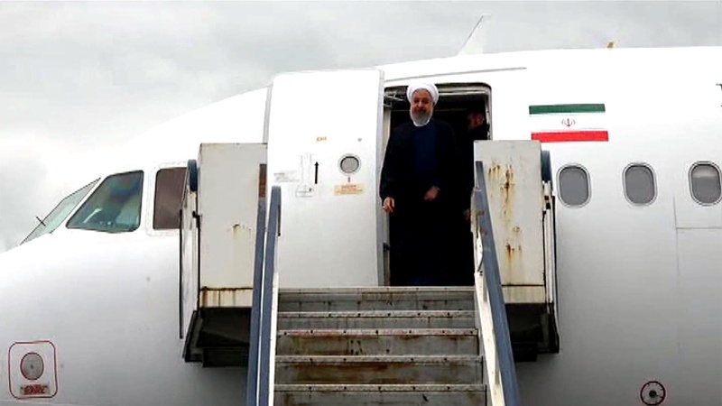 Iranpress: President Rouhani Arrives in Golestan Province to oversee aid & relief efforts