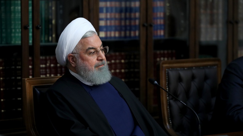 Iranpress: Rouhani urges IRGC & Army to expedite aid operations in flood-hit areas