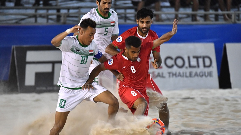 Iranpress: AFC Beach Soccer Championship: Iran beats Iraq 5-2