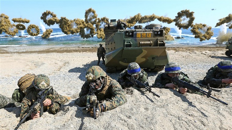 Iranpress: US, S Korea suspend joint military drills