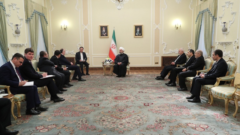 Iranpress: Tehran-Baku ties cementing in all fields:  Iranian President