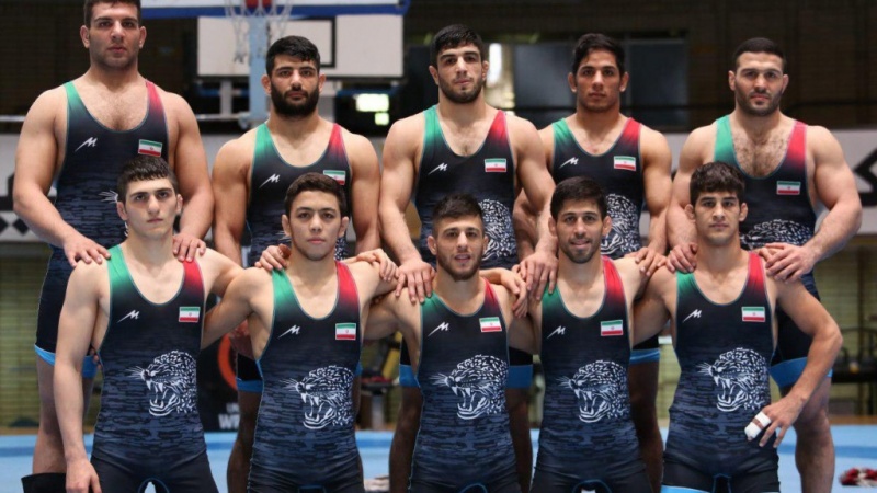 Iranpress: Iran Freestyle Team Wins Asian Wrestling Championships
