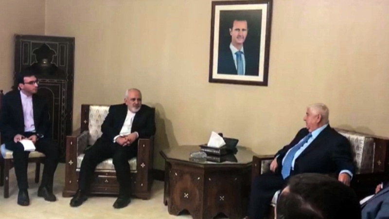 Iranpress: Zarif praises resistance of people and government of Syria 