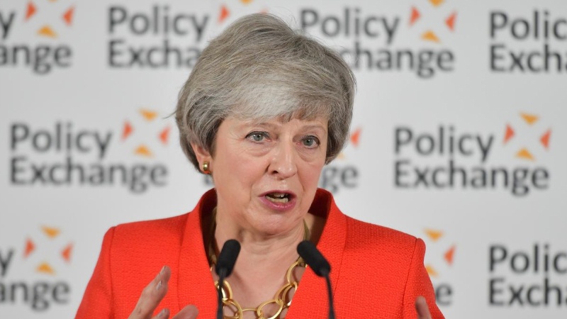 Iranpress: Opinion poll shows Theresa May and Conservatives losing popularity in England