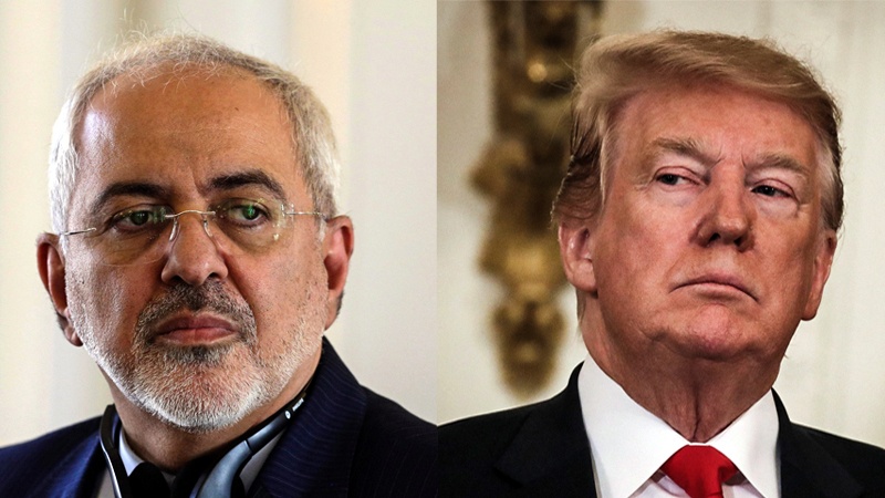 Iranpress: Zarif reacts toward Trump