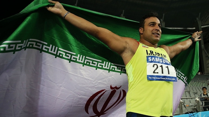 Iranpress: Iranian discus thrower earns 2020 Olympic quota
