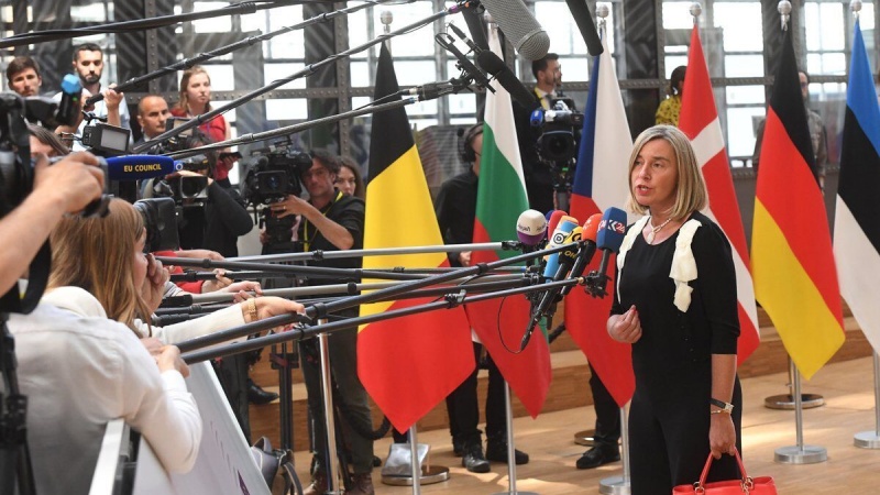 Iranpress: EU trying to preserve JCPOA: Mogherini