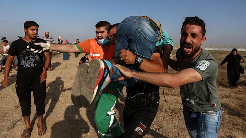 Iranpress: Israeli soldiers injure 81 Palestinian protesters in eastern Gaza
