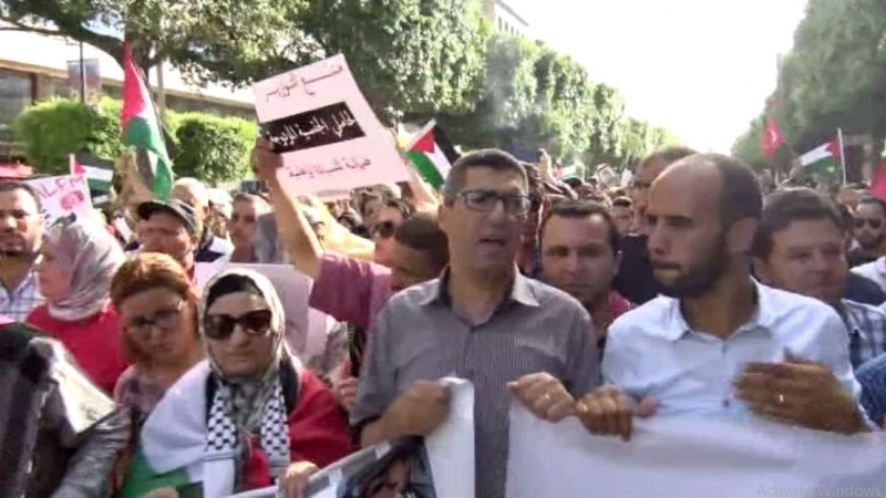 Iranpress: Tunisian protesters rally against Israel