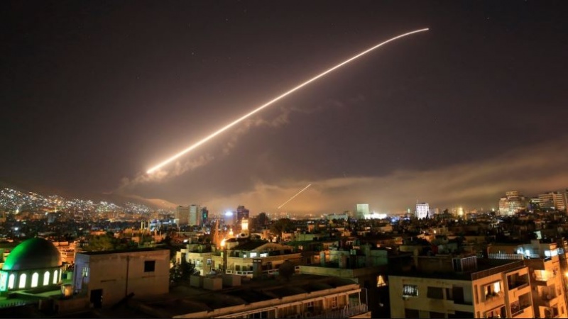Iranpress: Syria air defenses intercept Zionist attack on Homs T-4 airbase