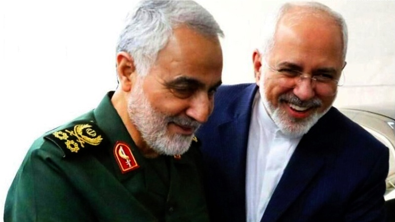 Iranpress: Zarif: Region, world owing to Gen. Soleimani