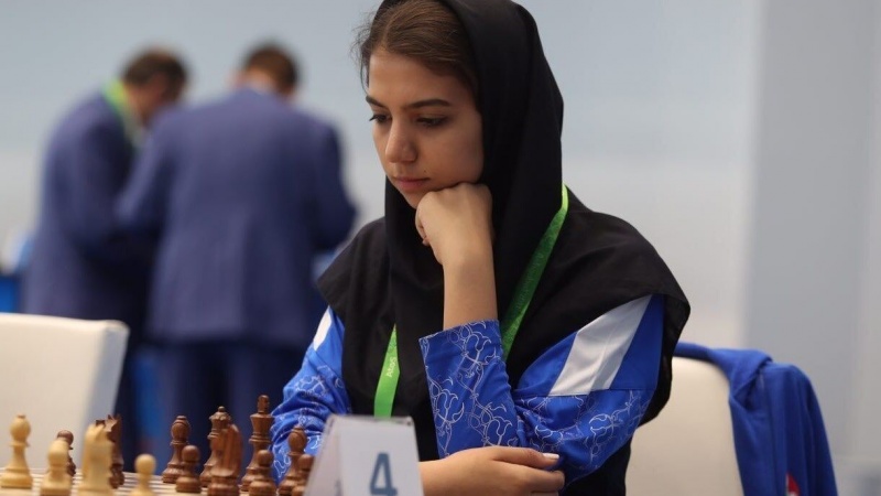 Iranpress:  The valuable victory of Iranian Woman grandmaster in China Chess Competition