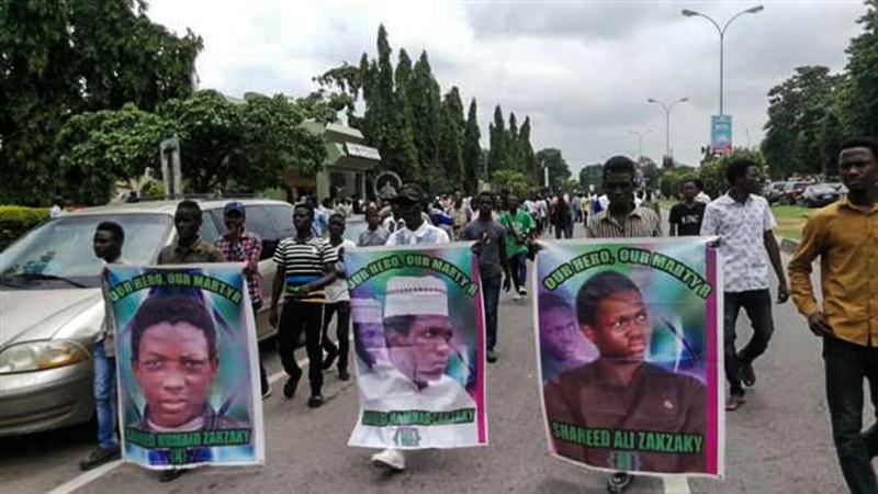 Iranpress: Nigerians again hold rally in support of Sheikh Zakzaky