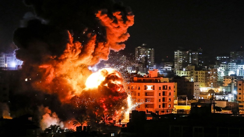 Iranpress: 3 young Palestinians killed in Israeli airstrike on Gaza