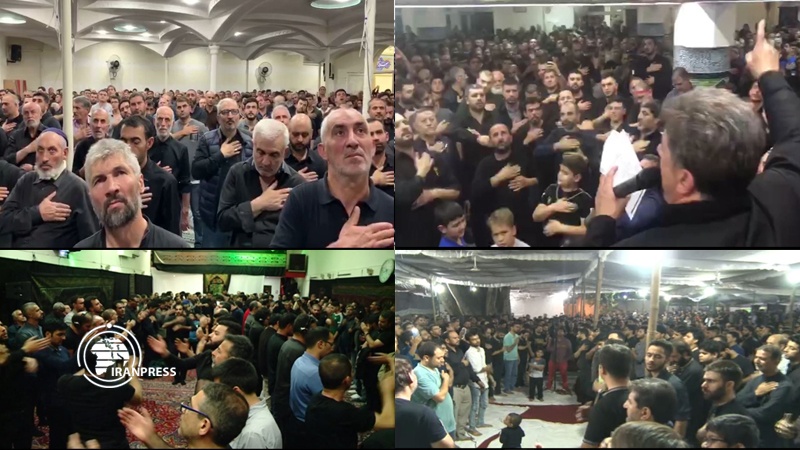 Iranpress: World Shia Muslims observe Ashura, Karbala mourning in black