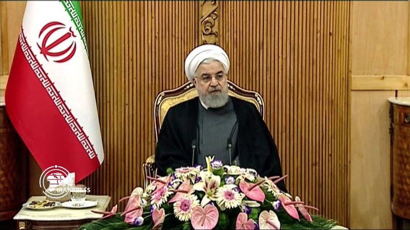 Iranpress: US intervention must be stopped to achieve security in region: Rouhani