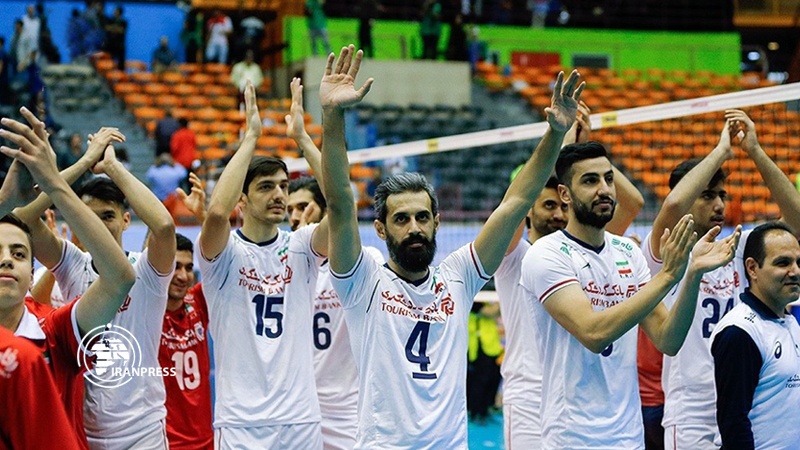 Iranpress: Iran overpowers India at Asian Volleyball Championship 2019