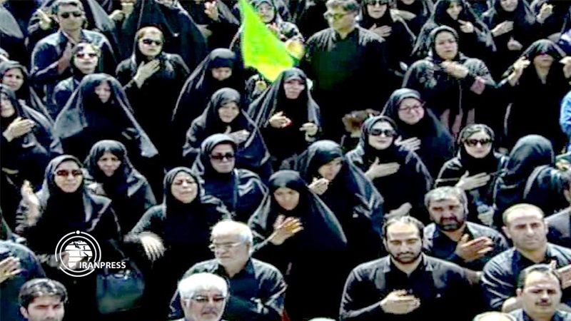 Iranpress: People in Tehran Mourn in Tasu