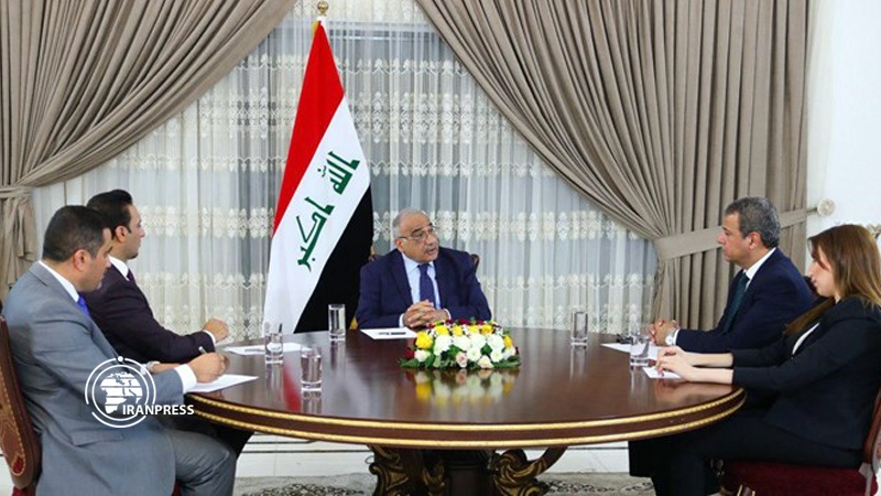Iranpress: Iraqi territory is not a launchpad for attacks on neighbours: Prime Minister Adil Abdul-Mahdi